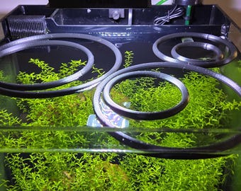 Aquarium Floating Plant Ring Feeding Portal (Multiple Sizes)