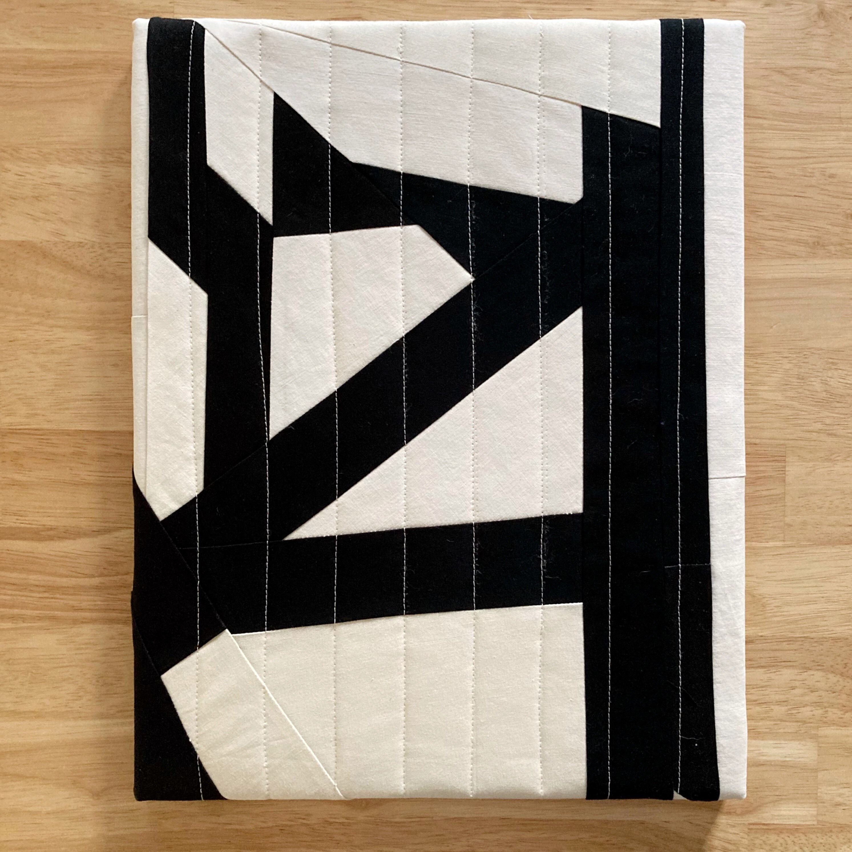 Minimalist Abstract Quilt on Canvas Modern Quilt Art 11 Etsy