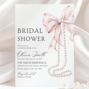 Bridal Shower Invitation With Dress Code - Etsy Canada