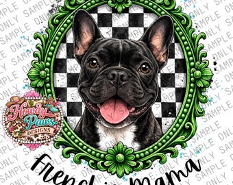 Frenchie Mama PNG
