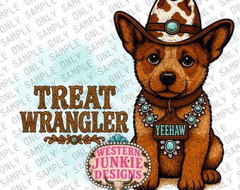 Howdy der rote Heeler-Welpe PNG