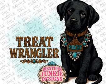 Treat Wrangling Black Labrador Retriever PNG
