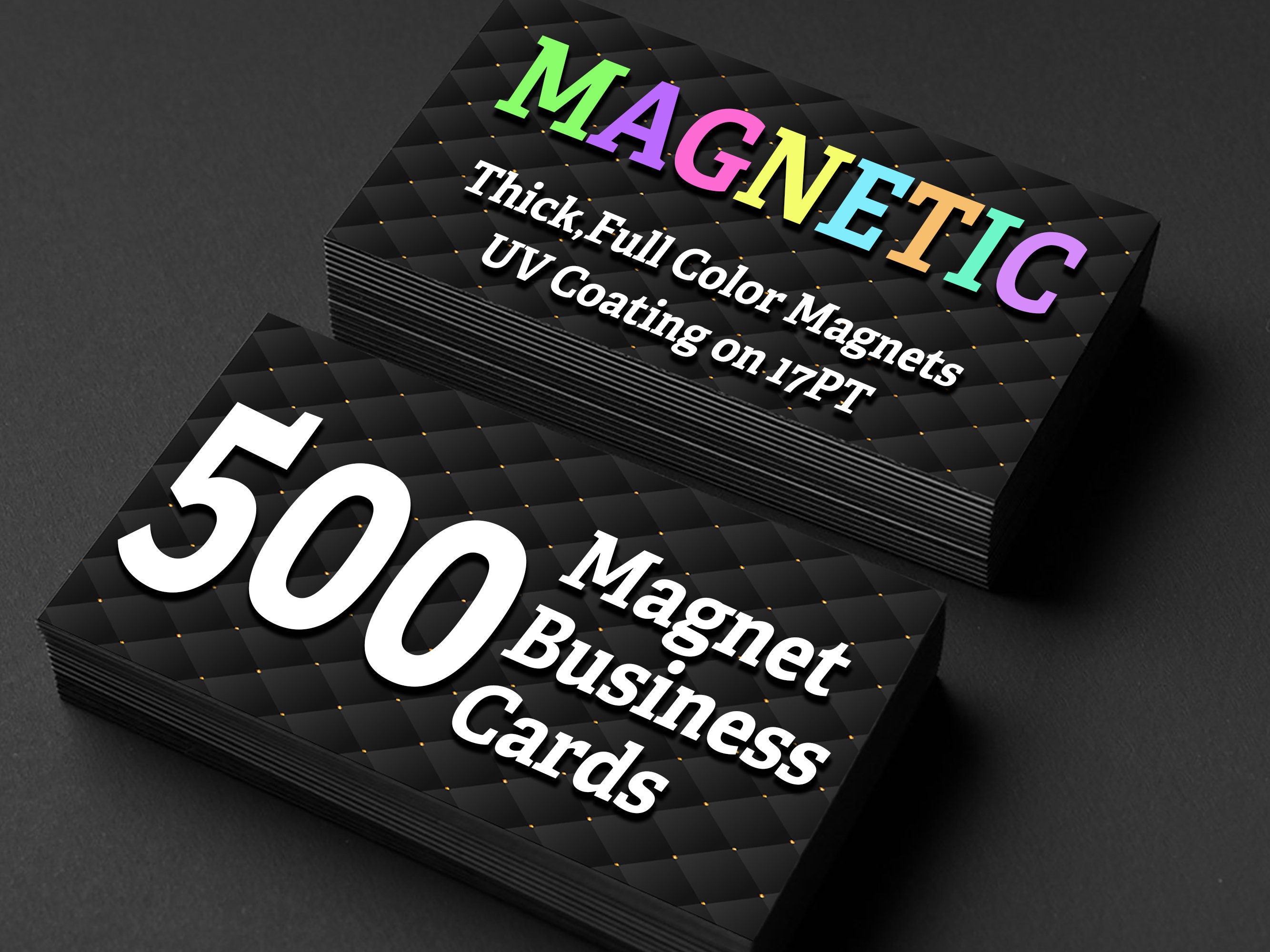 udbrud Fantastiske Tablet 500 Indoor Magnet Business Cards Free Design - Etsy