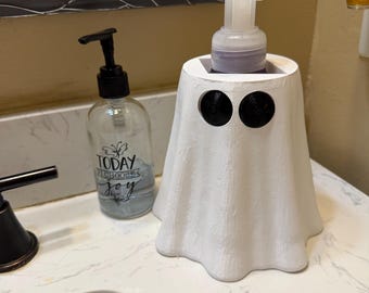 Spooky Ghost Bath & Body Works Custom Foaming Soap Holder