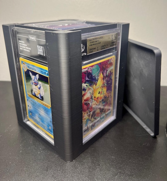 pokemon tag graded cards Custom Card Display, Pokemon, NBA, CGC, Tag, Beckett, PSA, Mag Case & Sports Donate 5 TAG Graded Pokémon