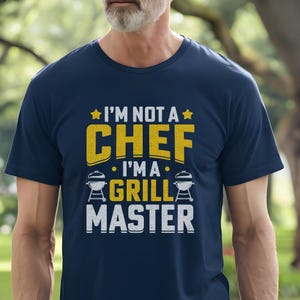 Funny Grill Master BBQ Shirt: Summer Cookout Gift