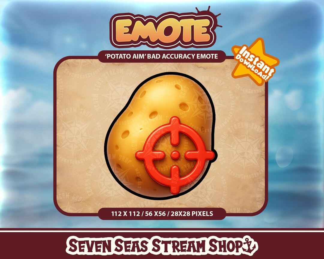 Potato Stramer Code Potato Aim Emote // Trash Teammate Aim Choke Anti-clutch Streamer ...