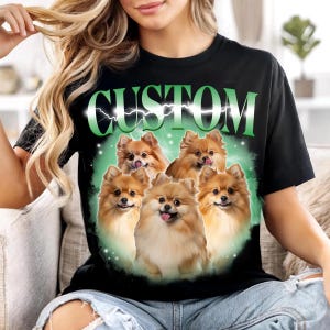 Custom Pet Bootleg Shirt, Custom Retro Cat Bootleg Shirt,Custom Photo Shirt, CUSTOM Your Own Bootleg Idea Here,Pet Photo Shirt, Cat Mom Gift