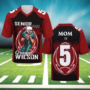 Maglia da calcio personalizzata con nome e numero ricamati, logo della squadra, maglietta da gioco e allenamento, regalo per tifosi, regalo personalizzato