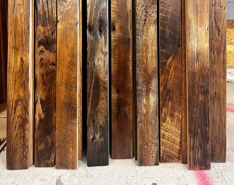 Pre-finished Reclaimed Wood Window and Door Trim: Minimum order 20 linear feet