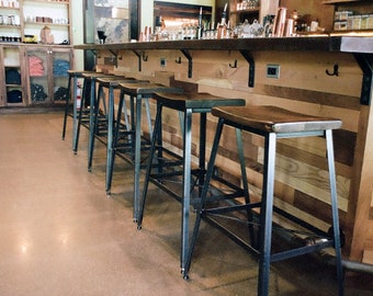 Counter Height Stool Etsy
