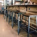 jenwiseman3 reviewed FREE SHIPPING - Industrial Chic Reclaimed Wood Saddle Stools