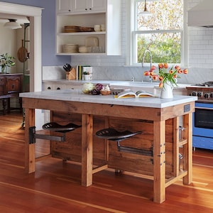 Kitchen Island With Seating Etsy