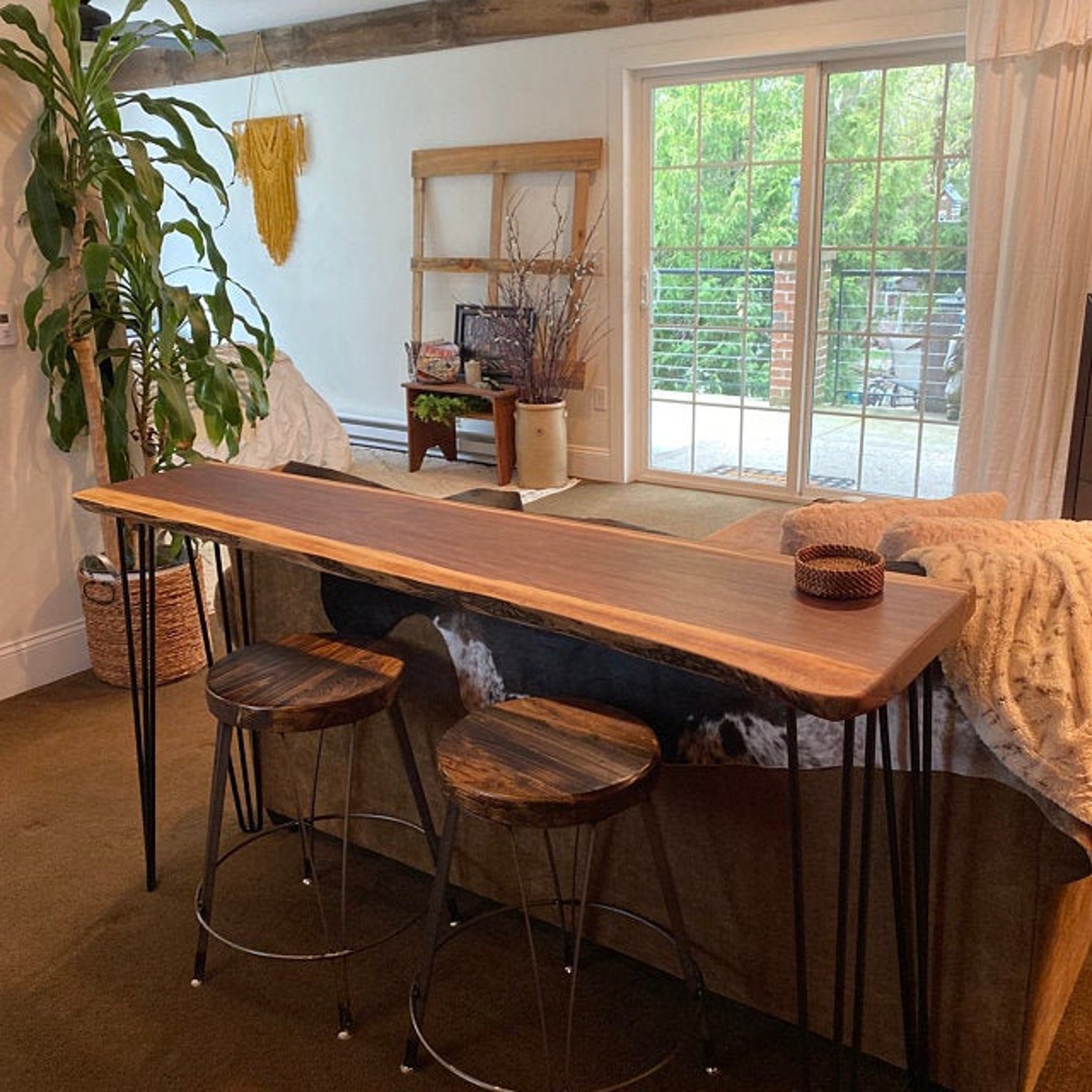 Counter Stools Bar Stools Counter Height Rustic Bar Stools Etsy