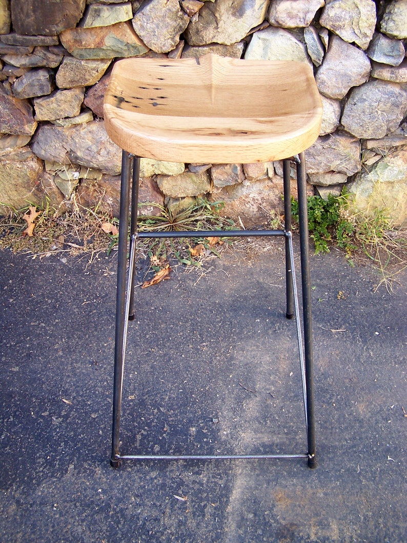 Counter Stools Wood Bar Stools Counter Height Stools Etsy