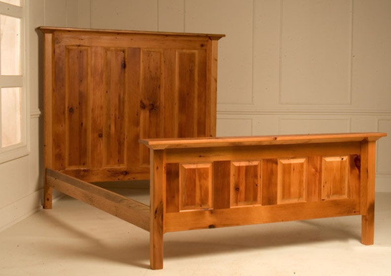 Reclaimed Pine Tall Headboard Beauty Etsy