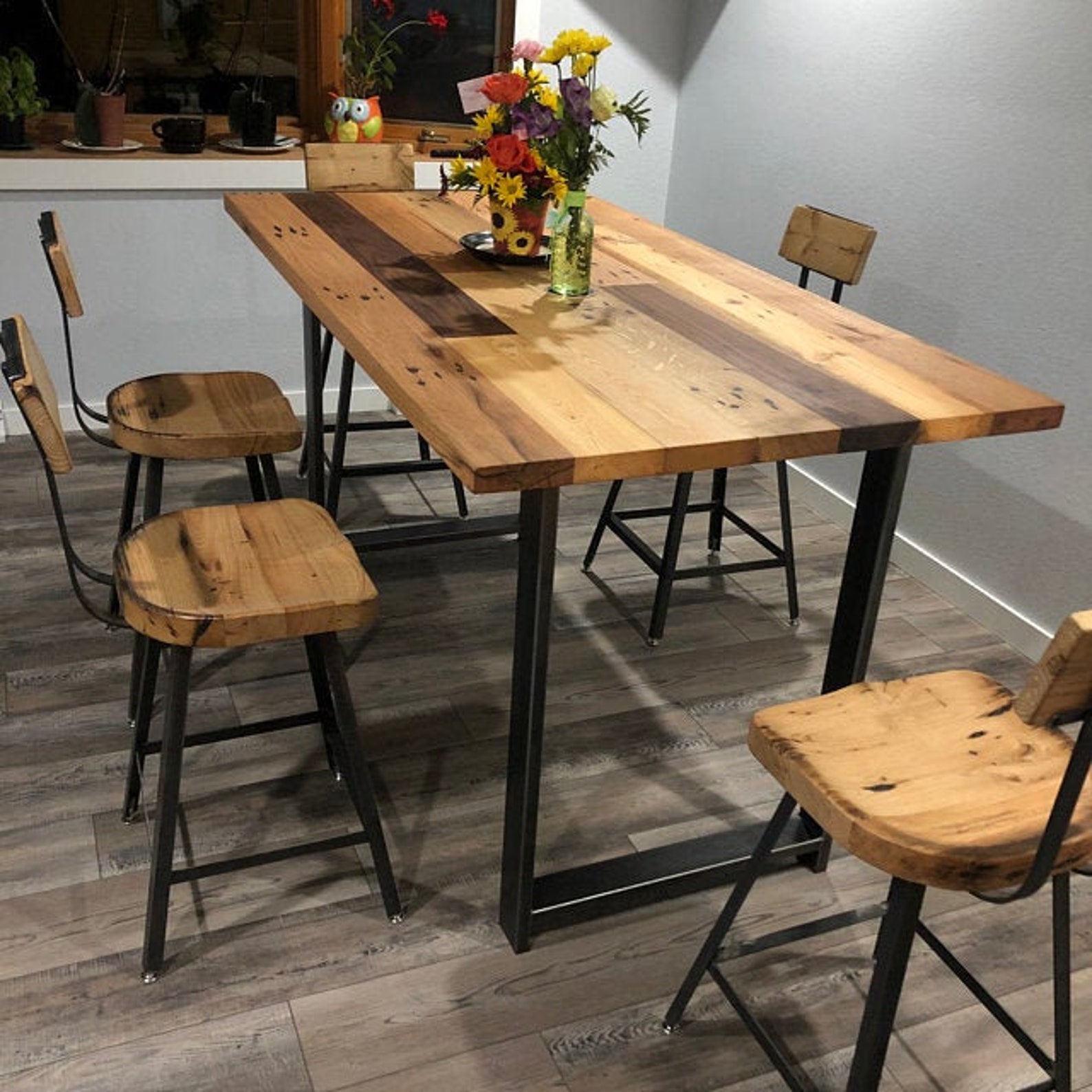 Bar Stools With Back Counter Stools Counter Height Stools Etsy