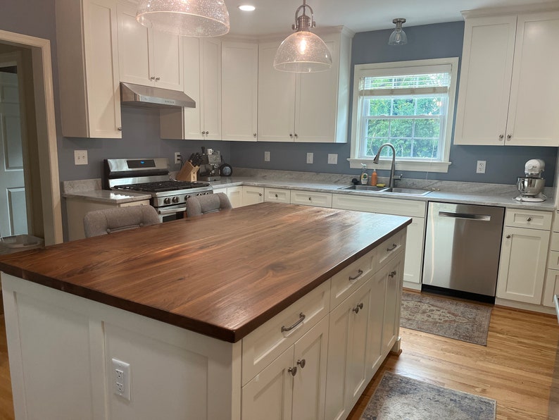 Walnut Butcher Block Countertops EXAMPLE LISTING ONLY Made to your specifications. Sold by the square foot. Contact us for a quote image 3
