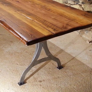 FREE SHIPPING Reclaimed Conference Table Heart Pine Table Viking Furniture Table image 5