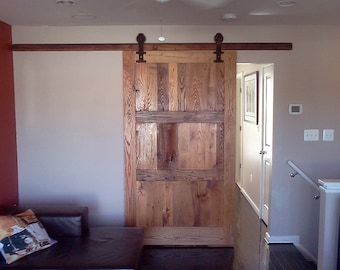 Sliding Barn Door, Reclaimed Wood Door, Barn Door Hardware, Vintage Sliding Door, Wood Barn Door, Farm Sliding Door, Rustic Barn Door