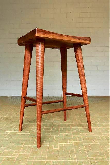 Mid Century Modern Walnut Counter Height Stool Scandinavian Design Walnut Counter Stool Counter Height Walnut Danish Modern Saddle Stool Etsy Canada