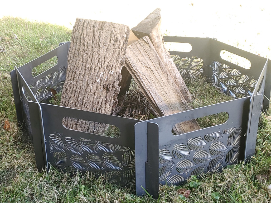 Custom Portable Fire Ring Fire Pit Camping Fire Ring Fire Etsy