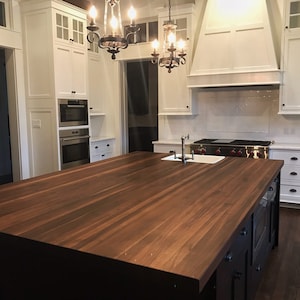 Walnut Butcher Block Countertops EXAMPLE LISTING ONLY Made to your specifications. Sold by the square foot. Contact us for a quote image 5