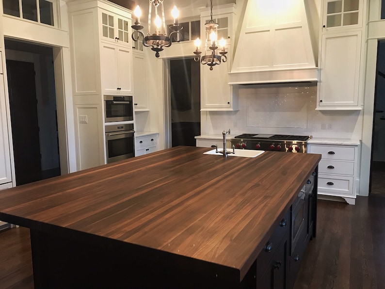 Walnut Butcher Block Countertops EXAMPLE LISTING ONLY Made to your specifications. Sold by the square foot. Contact us for a quote image 5