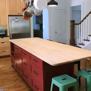 Custom Maple Wood Countertop - 83 dollars a square foot.  Made to your specifications. Contact us for a quote!