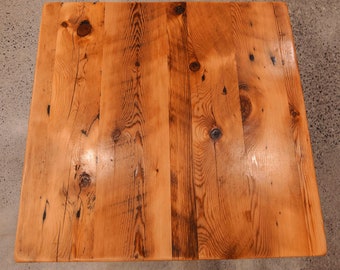 Reclaimed Wood Restaurant Table Tops, Commercial Table Top, Solid Wood Table Top, Custom Table Top, Dining Table Top, Coffee Table Top