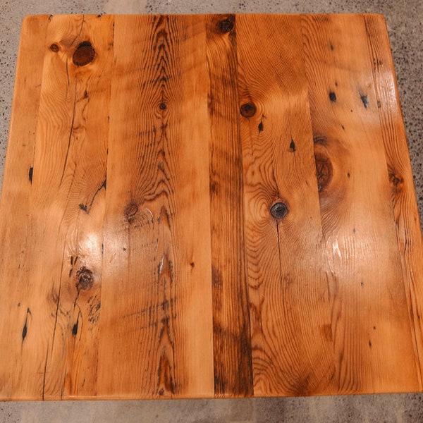 Reclaimed Wood Restaurant Table Tops, Commercial Table Top, Solid Wood Table Top, Custom Table Top, Dining Table Top, Coffee Table Top