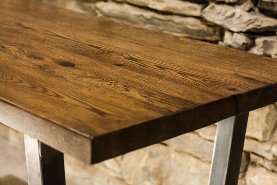 Reclaimed wood 2024 breakfast table