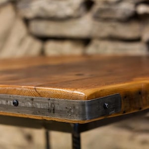 Reclaimed Wood Restaurant Table Tops, Commercial Table Top, Solid Wood Table Top, Custom Table Top, Dining Table Top, Coffee Table Top image 6