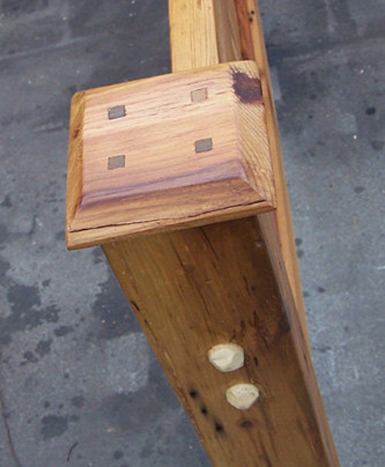 Free Shipping Heart Pine Bed Frame Barn Wood Bed Frame Etsy