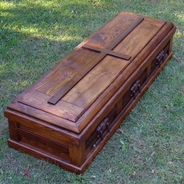 Rustic Coffin Coffin - Etsy