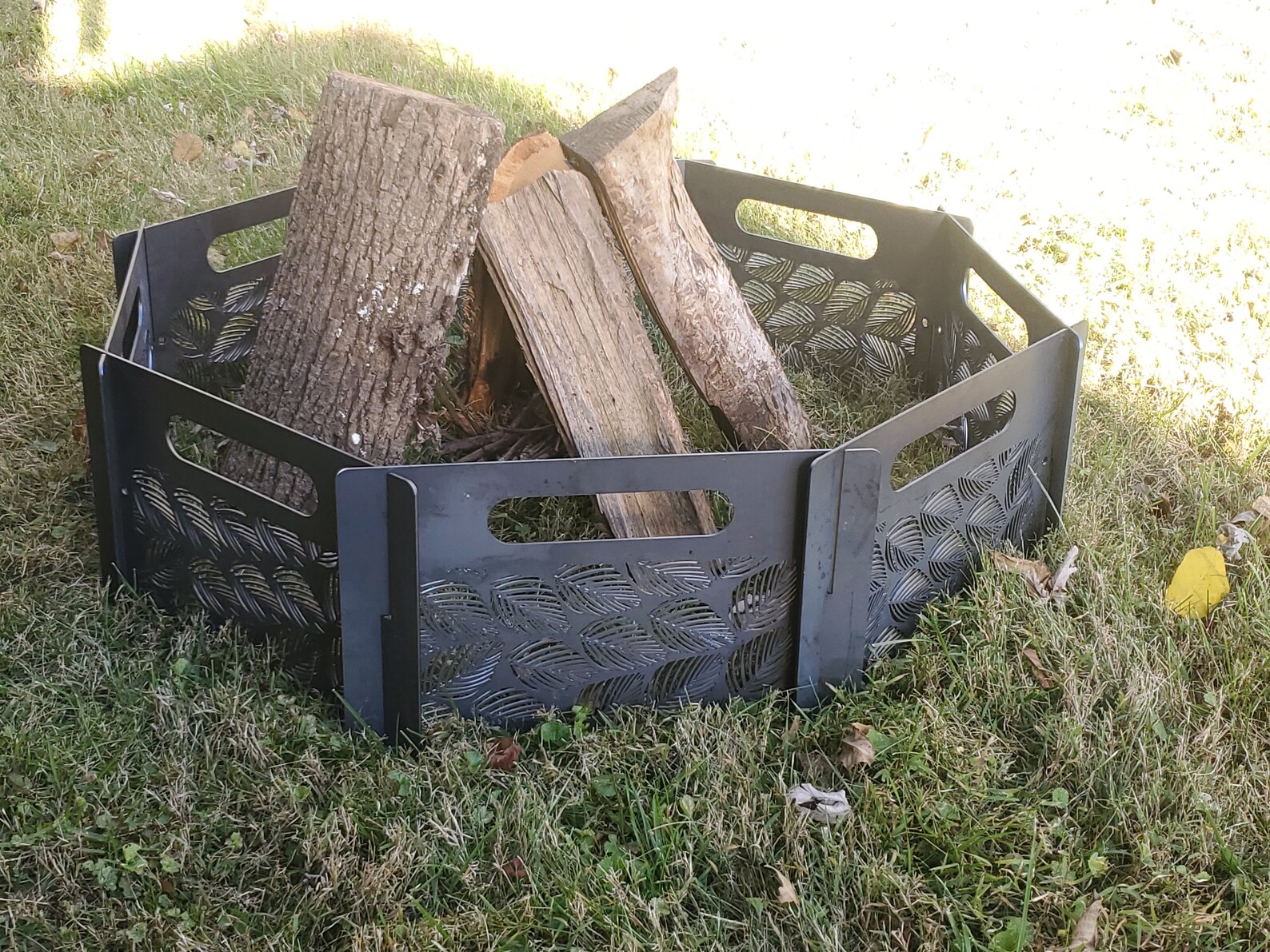 Custom Portable Fire Ring Fire Pit Camping Fire Ring Fire Etsy