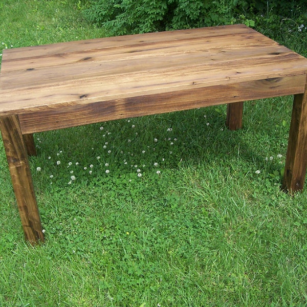 Salvaged Wood Table Etsy
