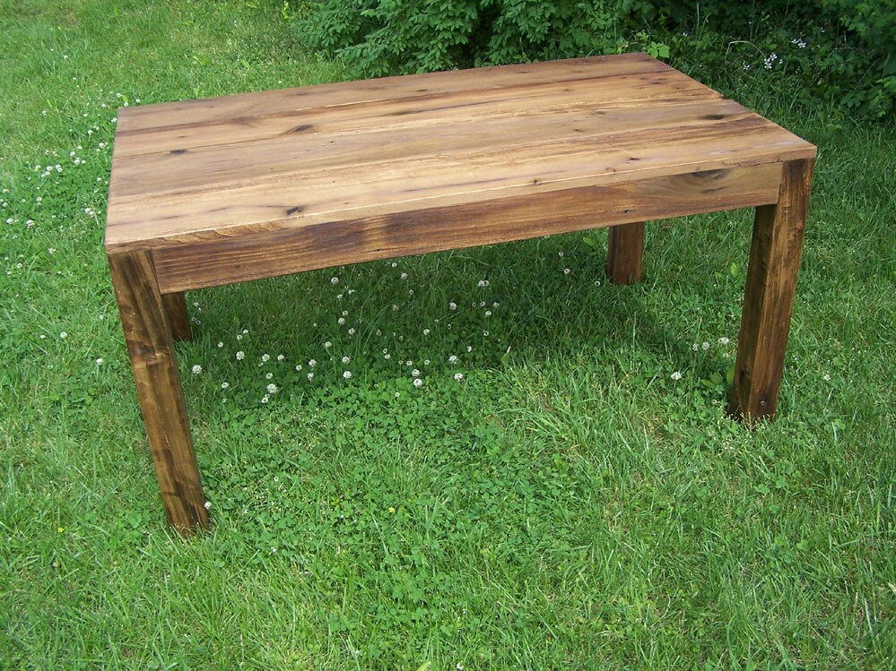 table En bois Parsons,