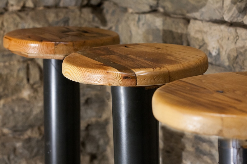 Free Bolt Down Urban Pedestal Bar Stools Image 0
