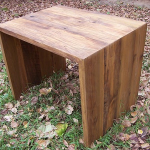 FREE SHIPPING - Wood Slab Desk, Reclaimed Wood Desk, Modern Slab Desk, Slab Table, Farmhouse Desk, Slab Side Table, Modern Office Wood Slab