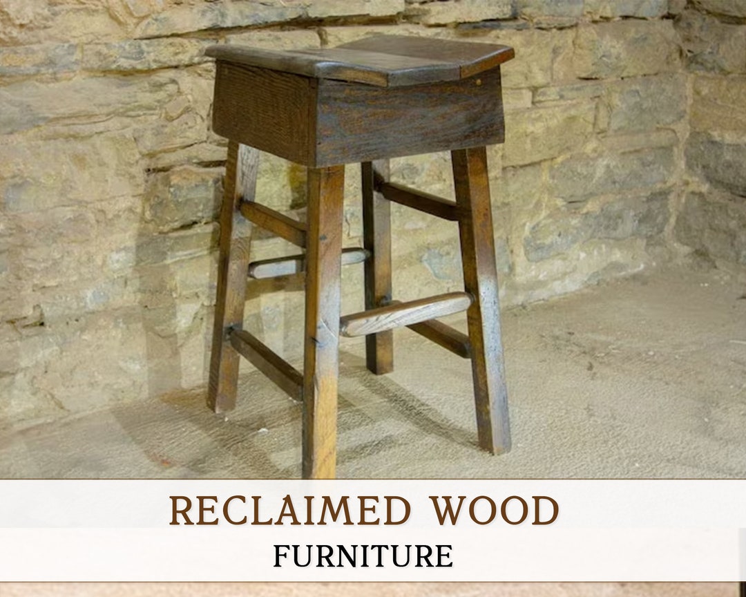 Rustic Bar Stools, Wood Saddle Bar Stools, Barn Wood Stool, Western