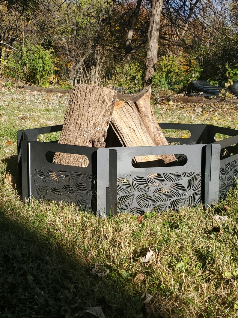 Custom Portable Fire Ring Fire Pit Camping Fire Ring Fire Etsy