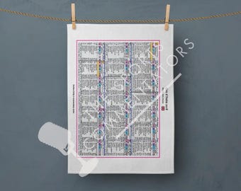 Tea Towel: Cycling. Giro D'Italia, 2018 won by Chris Froome. Carlton Kirby.