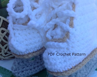 Instant Download - Figure Skates Crochet Pattern