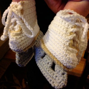 Figure Skate booties in four sizes for girls and boys