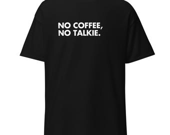 Funny Coffee T-Shirt, Introvert Slogan Tee, Caffeine Addict Gift