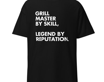 Funny BBQ Grilling Humor T-Shirt, Grill Master Legend