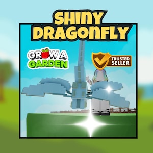 Shiny Dragonfly (Divine Pet) | Grow a Garden - Mutated Pet