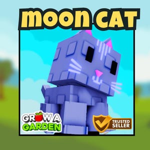Moon Cat (Legendary Pet) | Grow a Garden