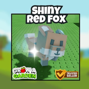 SHINY Red Fox (Divine Pet) | Grow a Garden - Mutated Pet